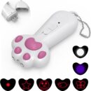 Interactive Cat Toys for Indoor Cats and Dogs,7 in 1 USB Rechargeable Cat Teaser Toy for Chasing and Exercise